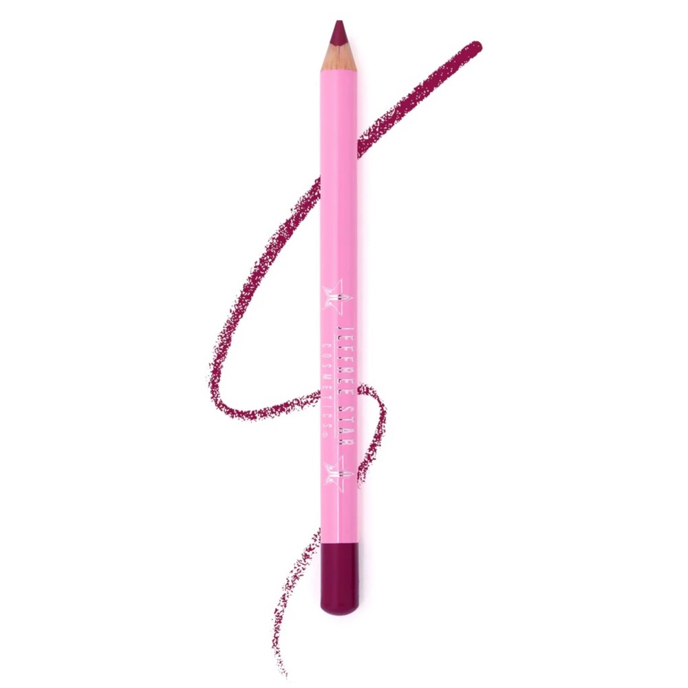 Jeffree Star Heartbreaker Velour Lip Liner- rich fuchsia, satin finish, vegan - Picture 2 of 3